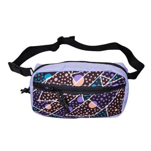 2. Drinbags POLKA DOTS dog treat bag with adjustable strap, shown in studio setting