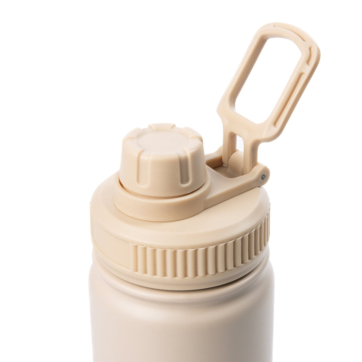 6. Close-up of Sniff Thermal Everyday Bottle cap with handle, highlighting practical design