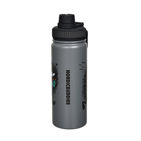 4. Close-up of Stinky Thermal Everyday Bottle cap, showing practical plastic screw cap and handle