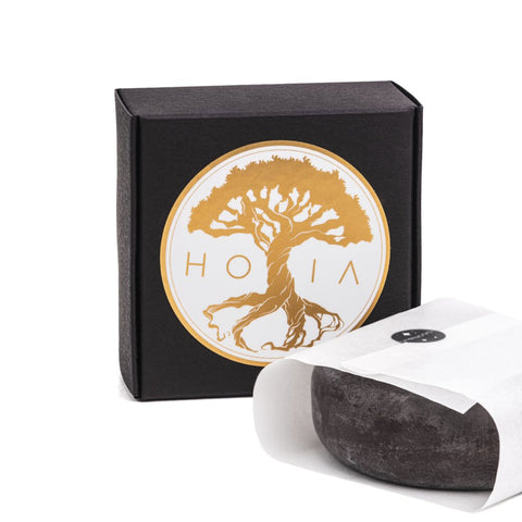 2. HOIA homespa Body Chocolate with Peppermint in black packaging with gold logo