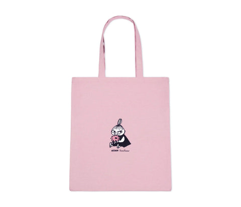 2. Little My pink tote bag by Moomin NordicBuddies, featuring character print, studio shot
