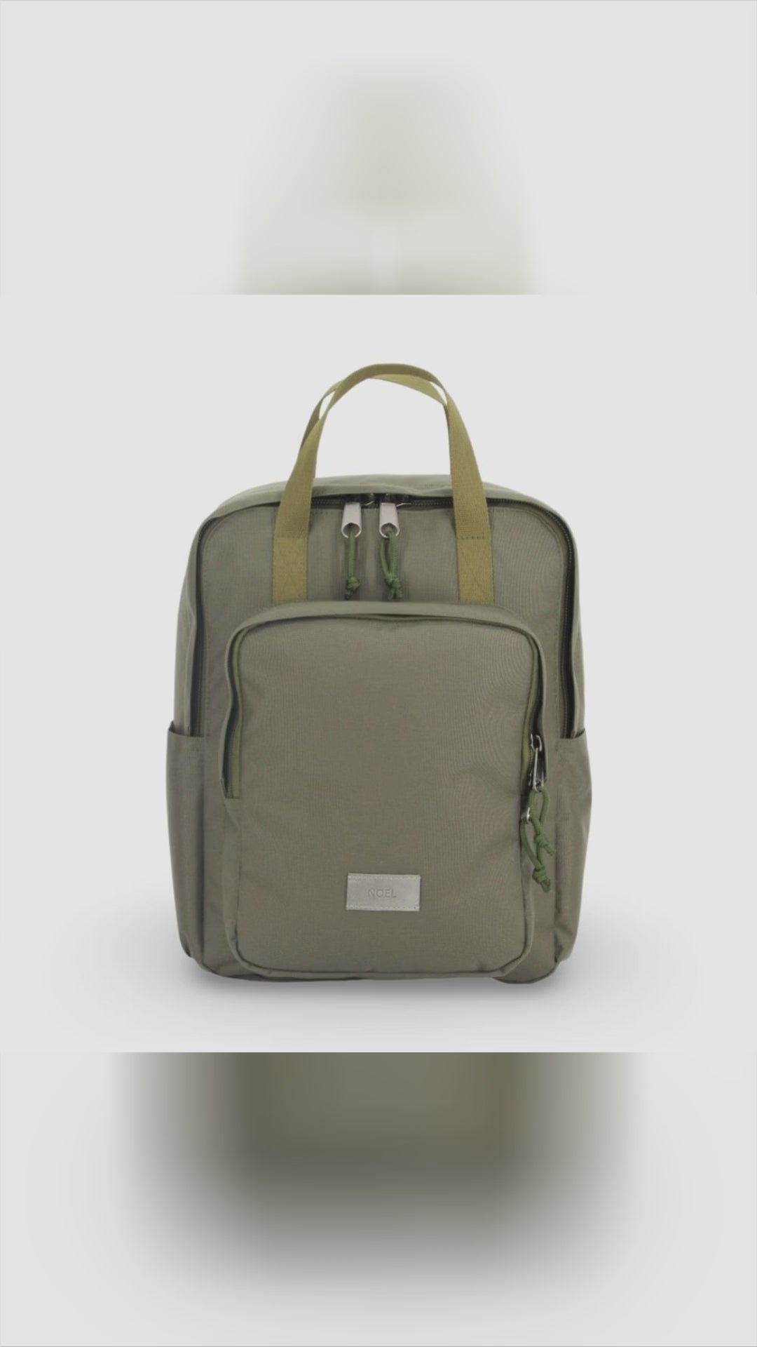 đą What if your backpack could switch modes with your day? Meet the olive Daypack Nord by Noel: laptop-safe inside, quick-grab front and side pockets outside. Swap from padded straps to dual handles or the adjustable shoulder strap in seconds. Handmade in Tartu, Estonia with mountaineering know-how for city pace. Save this for your next upgrade and tap link in bio. DaypackNord Backpack Estonia