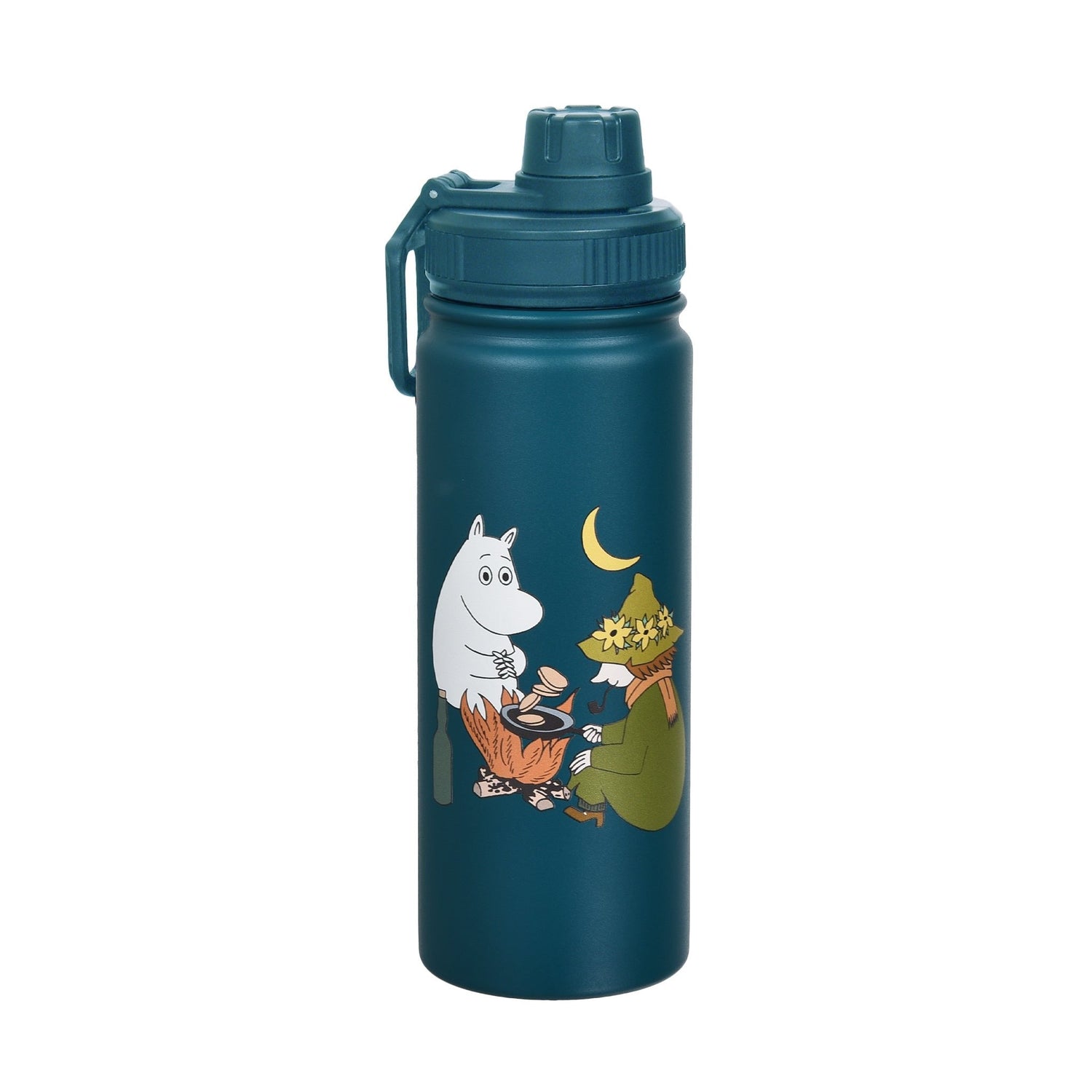 1. Sunshine Stinky Take Away Mug by Moomin, featuring a playful Stinky character and sun design on a yellow background with a black lid, made of biodegradable PLA