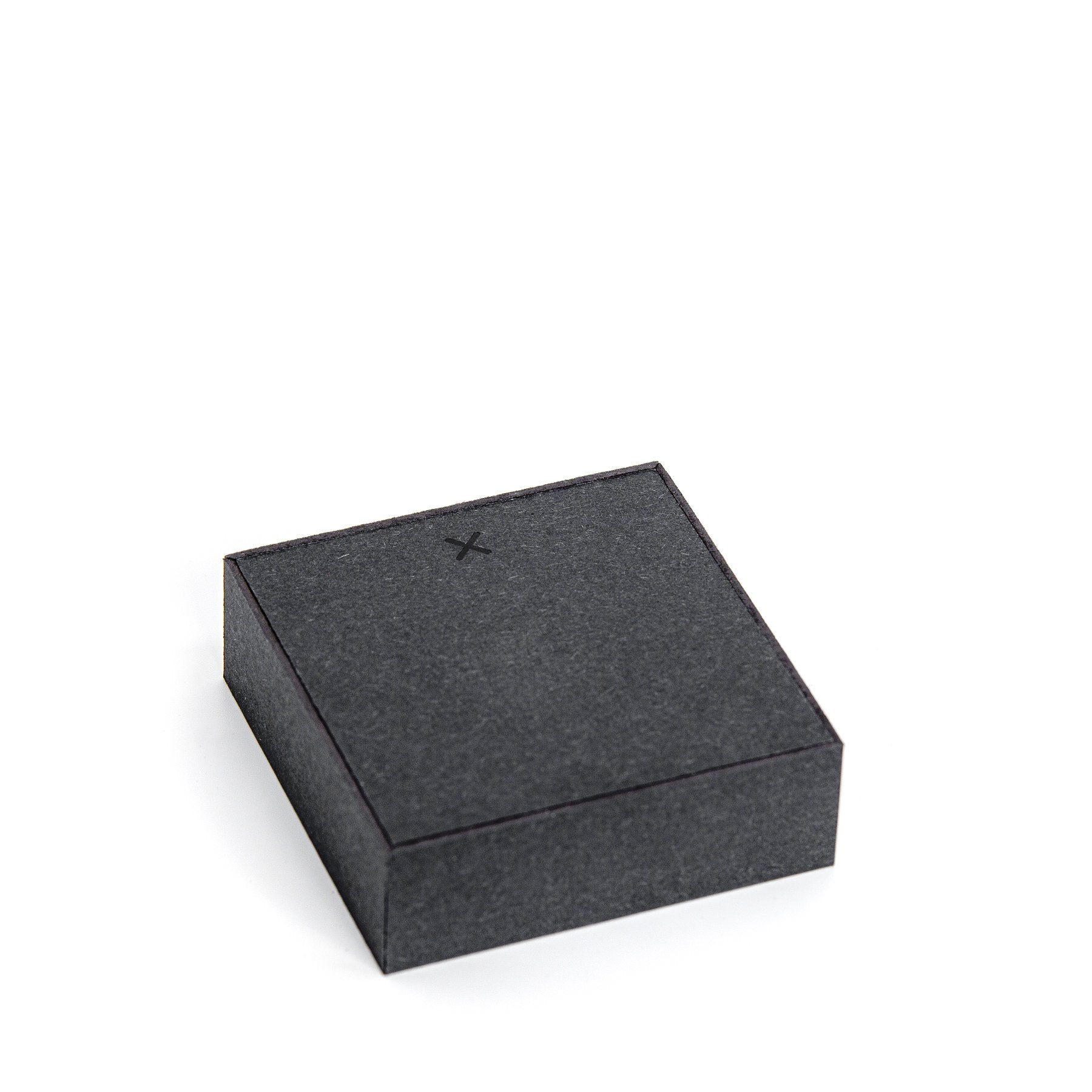 4. Closed minimalist black gift box for Maarja Palu LAYERS x1 earrings