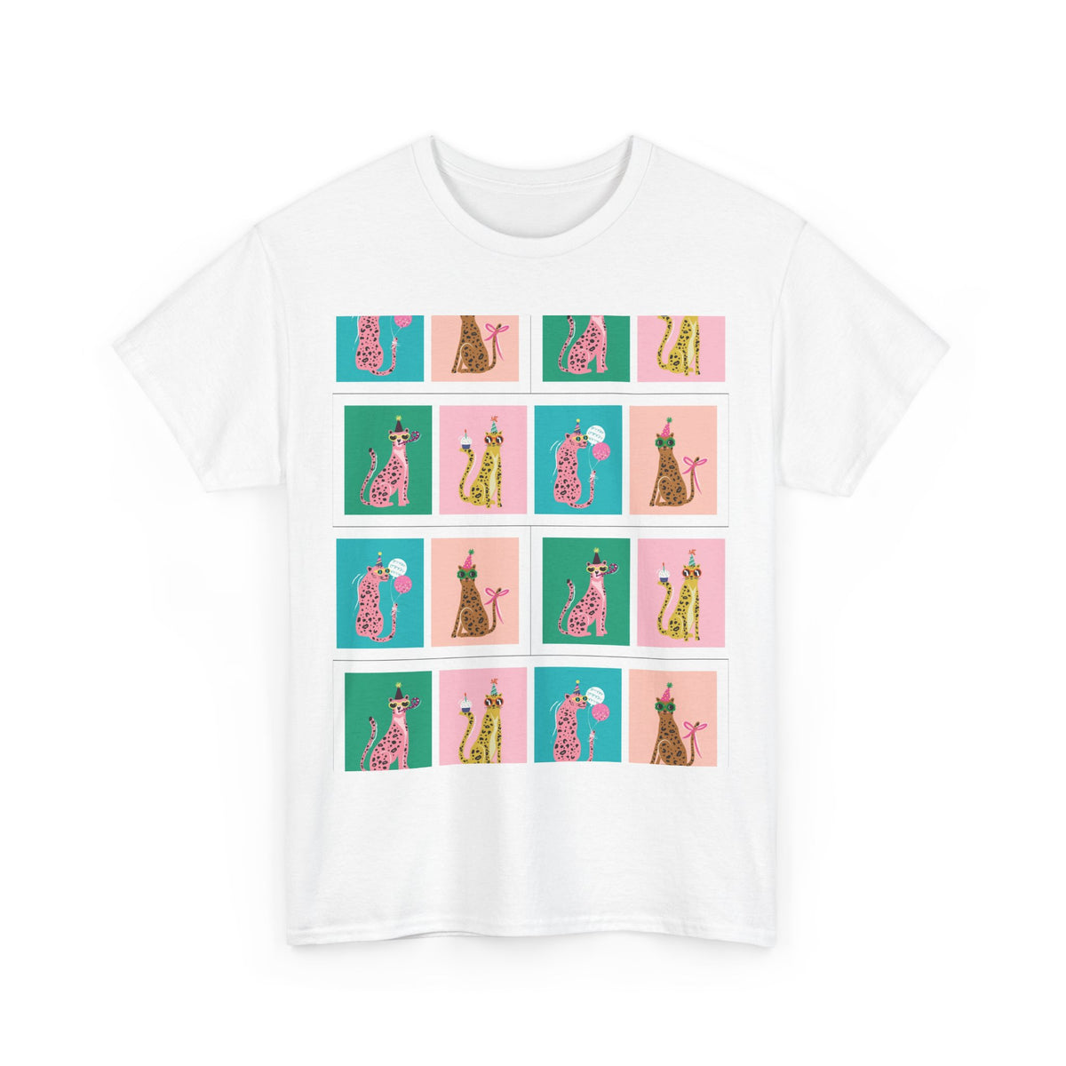 Стилна винтидж тениска с котка | Унисекс памучна тениска, подарък за любители на котки, забавна графична тениска, ежедневна дреха, тениска с животинско изкуство