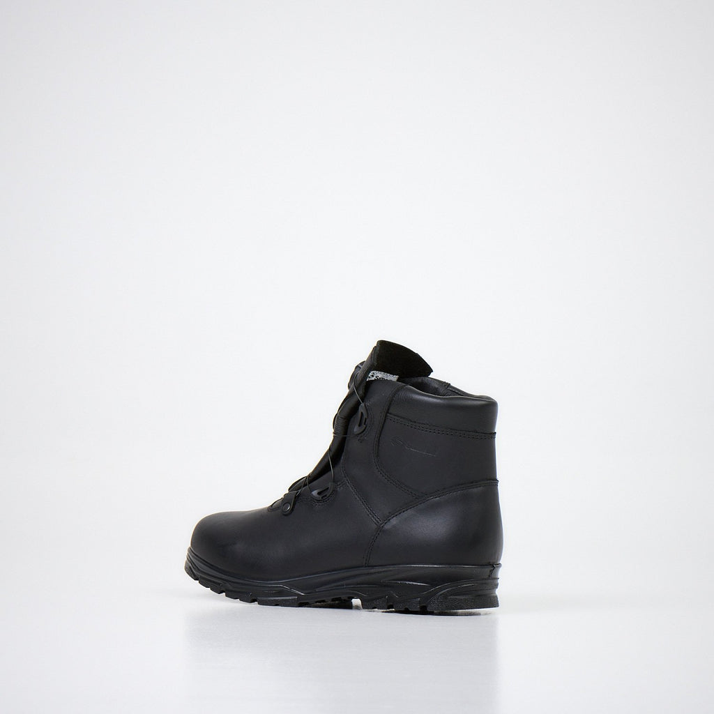 2. Samelin 614278100 waterproof boots with Winch fastening, angled side view in studio