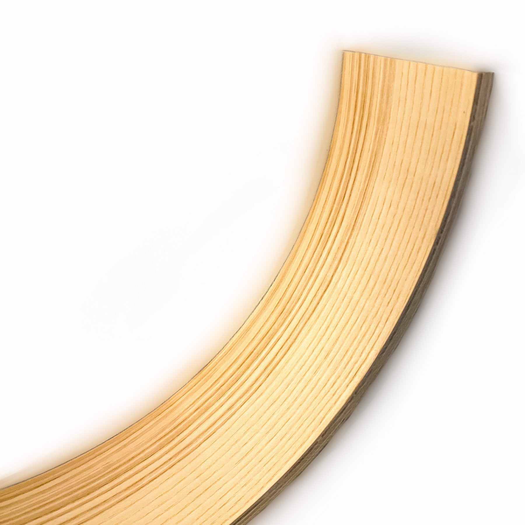 3. Close-up of Baltic birch plywood texture on wooden toilet paper holder