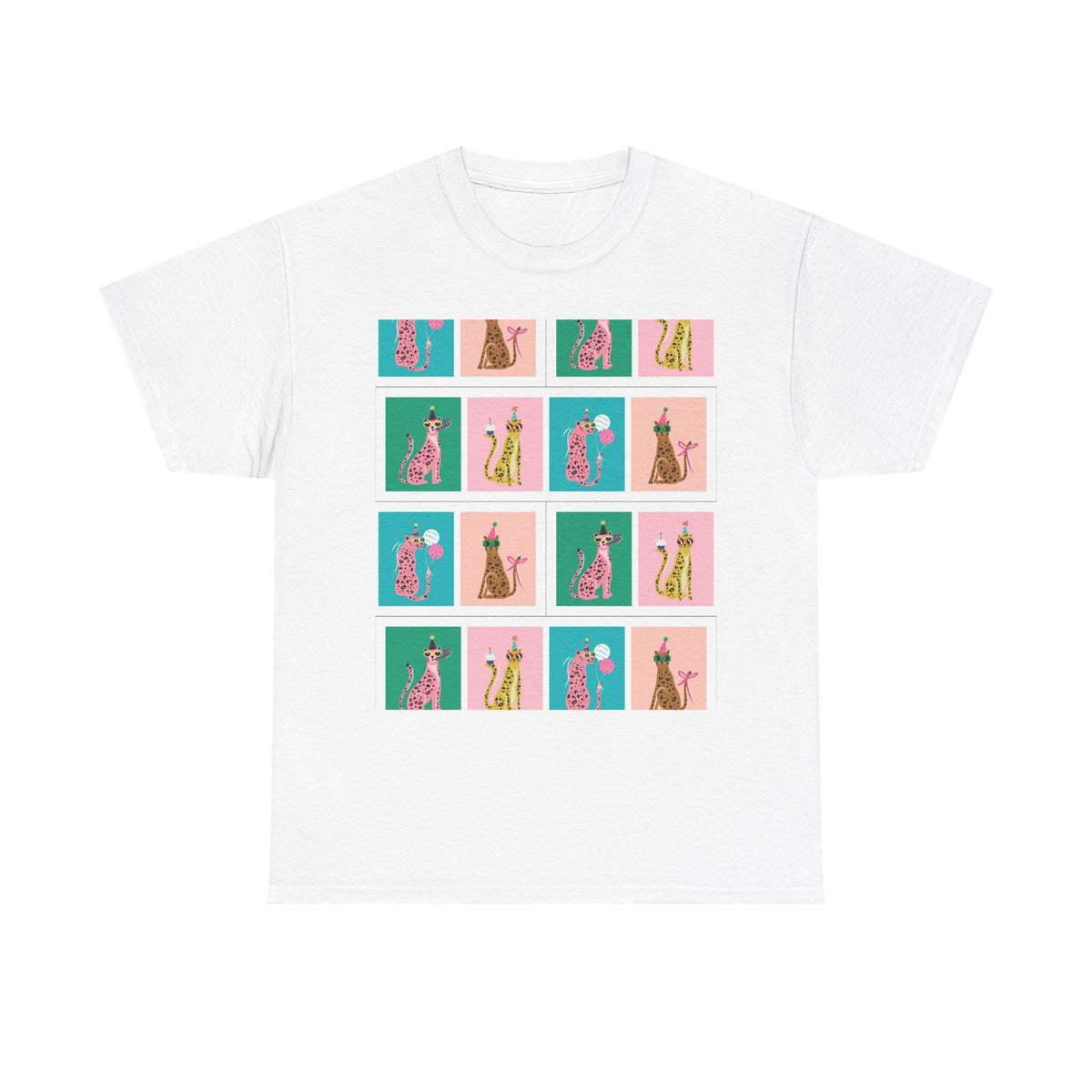 Стилна винтидж тениска с котка | Унисекс памучна тениска, подарък за любители на котки, забавна графична тениска, ежедневна дреха, тениска с животинско изкуство