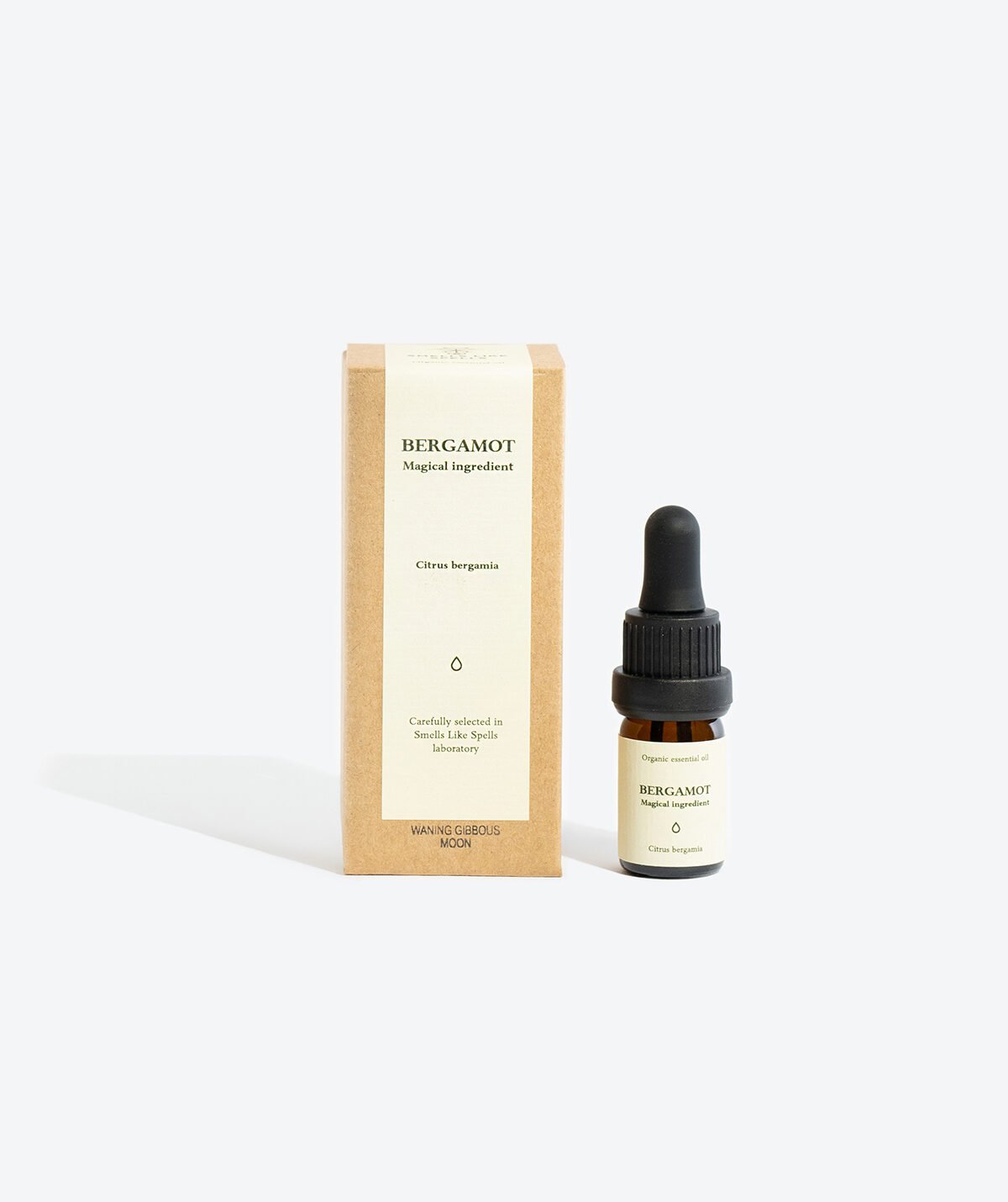 2. Smells Like Spells BERGAMOT Essential Oil with eco-friendly packaging, featuring 5 ml bottle and box