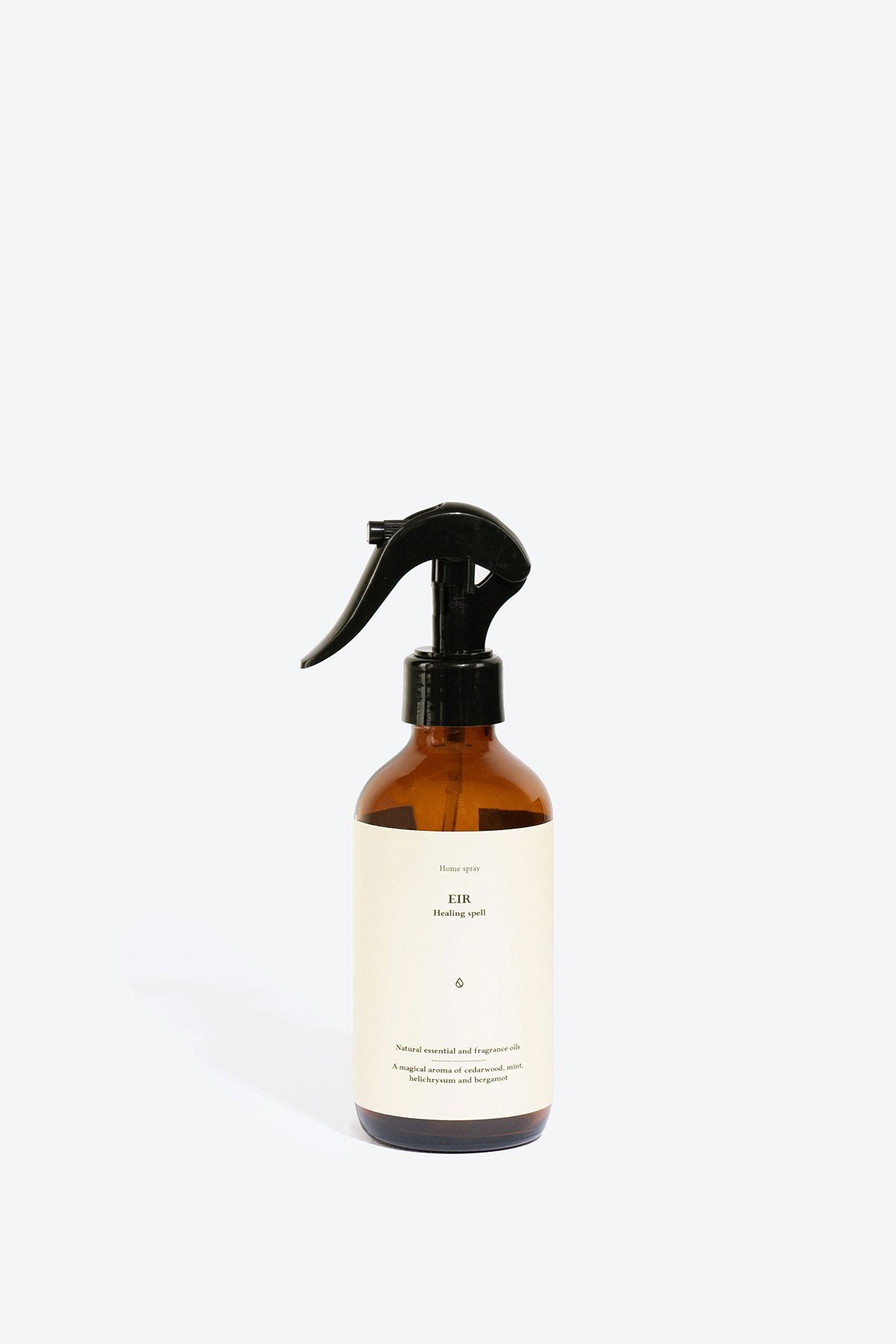 1. Smells Like Spells Perfumed Home Spray EIR in amber bottle, studio shot