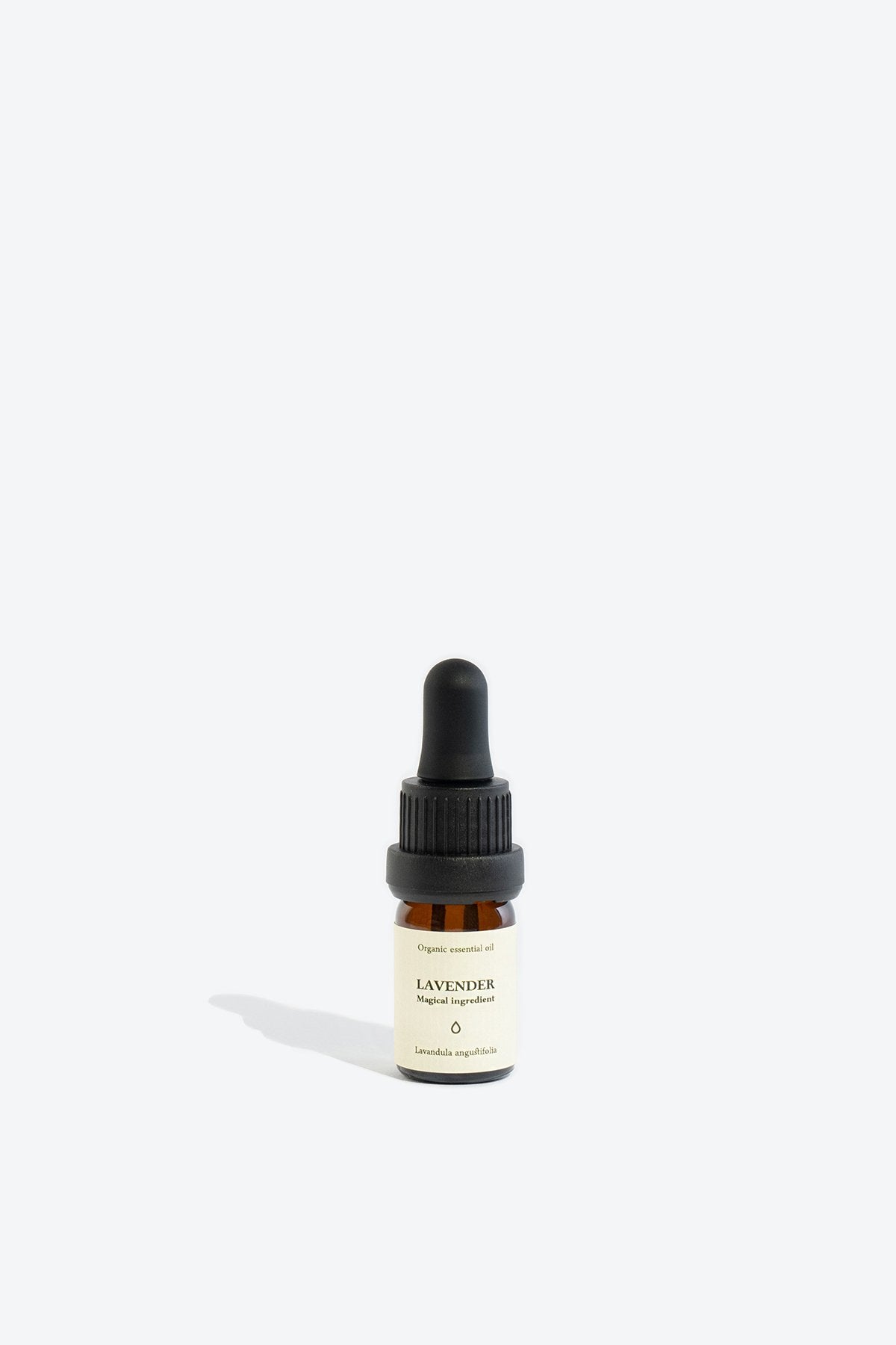2. Smells Like Spells LAVENDER Essential Oil in 5 ml glass bottle with pipette, studio shot