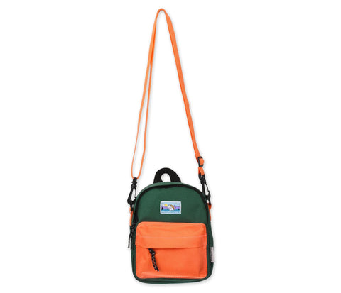 2. Moomin by NordicBuddies Moomintroll Adventure Cross Body Bag with adjustable orange strap, shown in full length