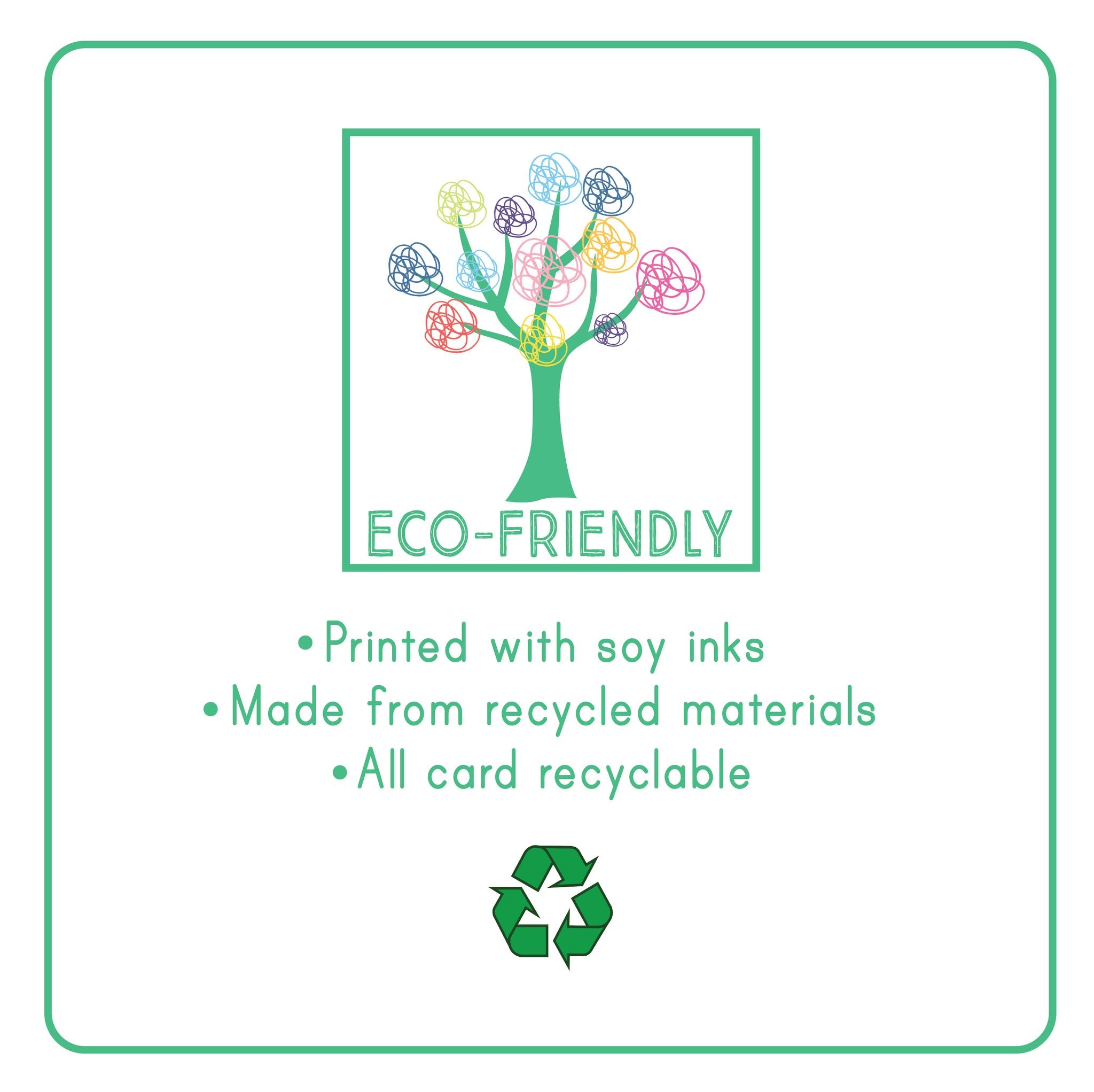 5. Eco-friendly label for Floss & Rock products printed with soy inks and made from recycled materials