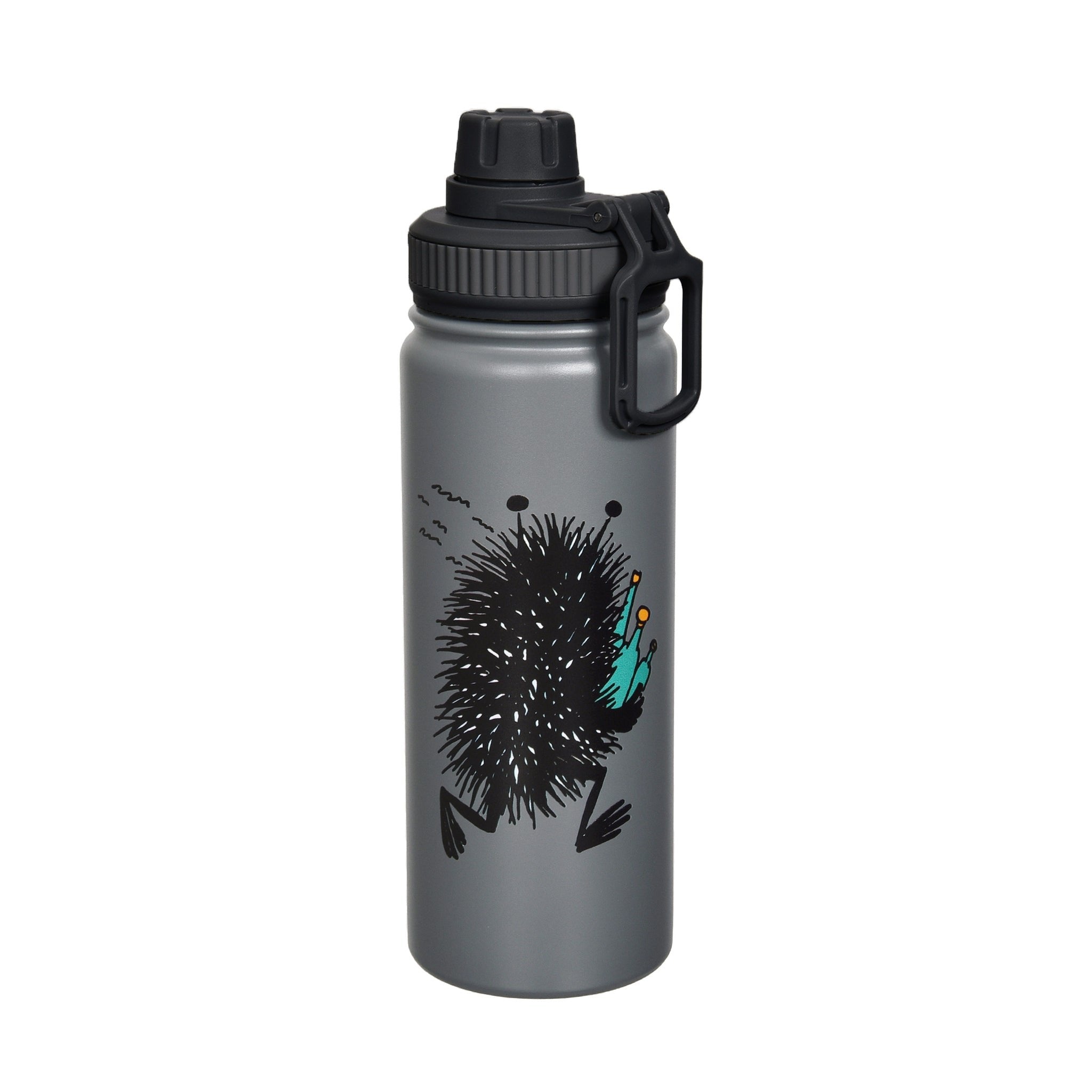 2. Stinky Thermal Everyday Bottle by Moomin in studio, featuring Stinky character print and NordicBuddies branding