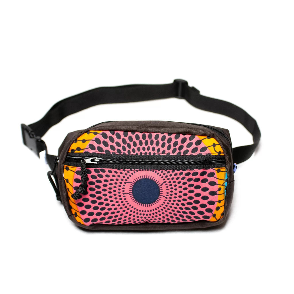 2. Drinbags HYPNOSIS dog treat bag with adjustable strap in studio setting