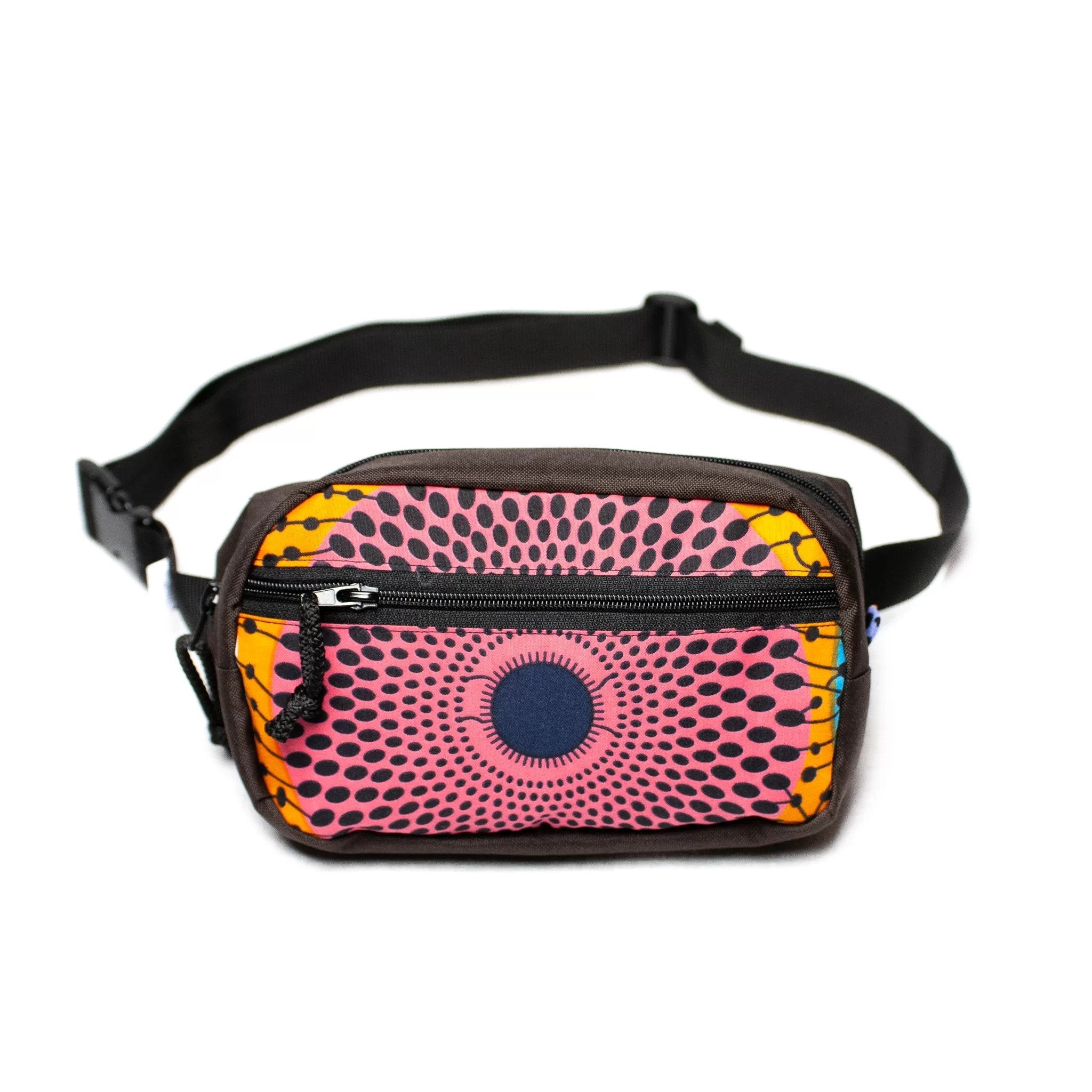 2. Drinbags HYPNOSIS dog treat bag with adjustable strap in studio setting