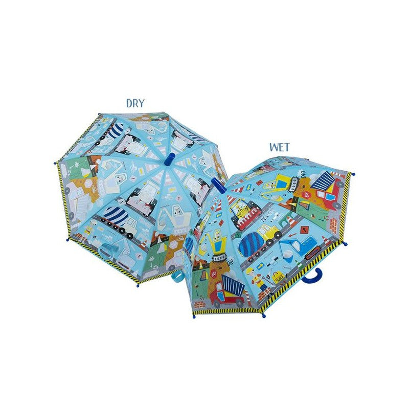 Color Changing Umbrella - Construction Site