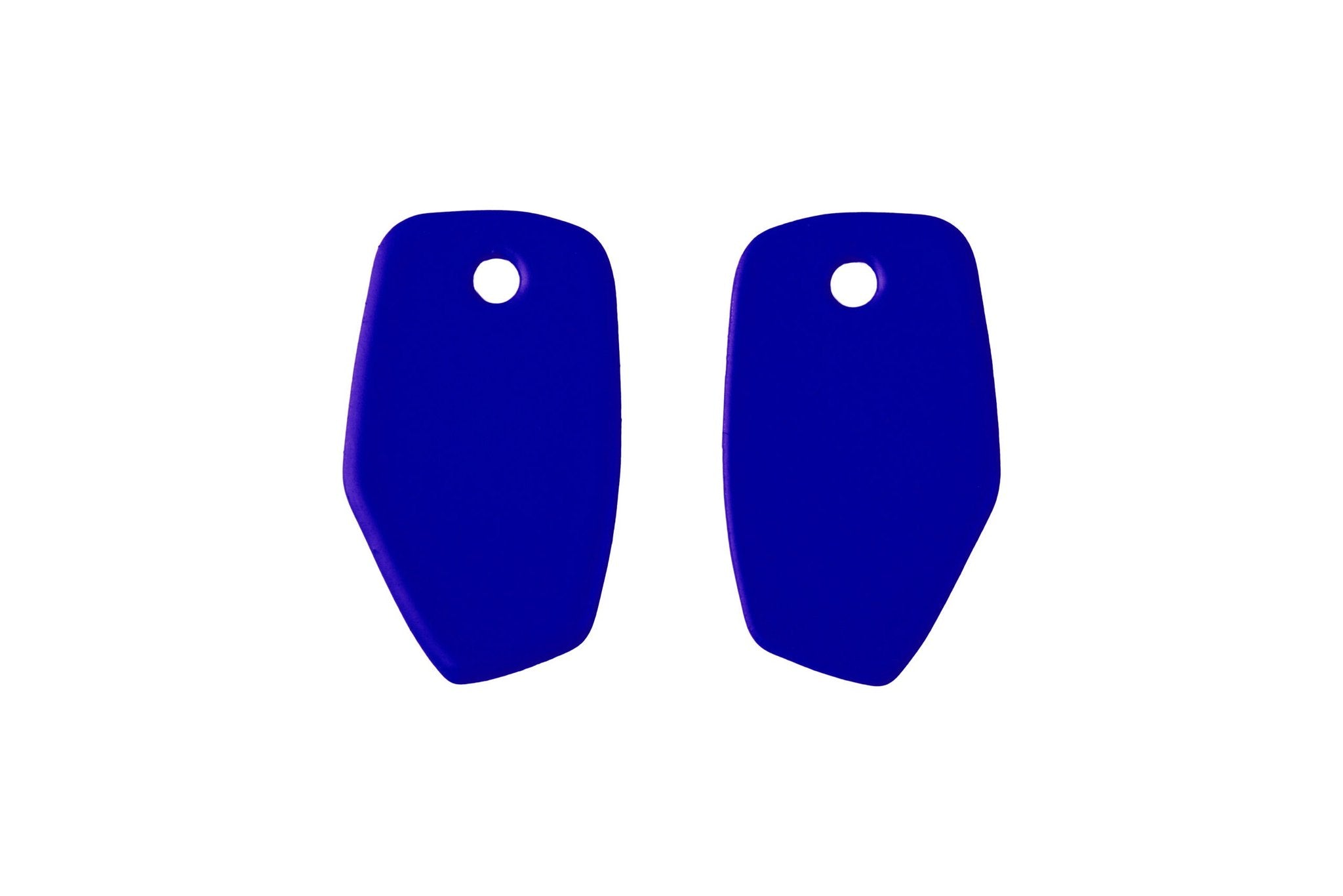 5. Blue Lisa Kroeber Jewellery Earrings Mix&Match PLATES shown in studio