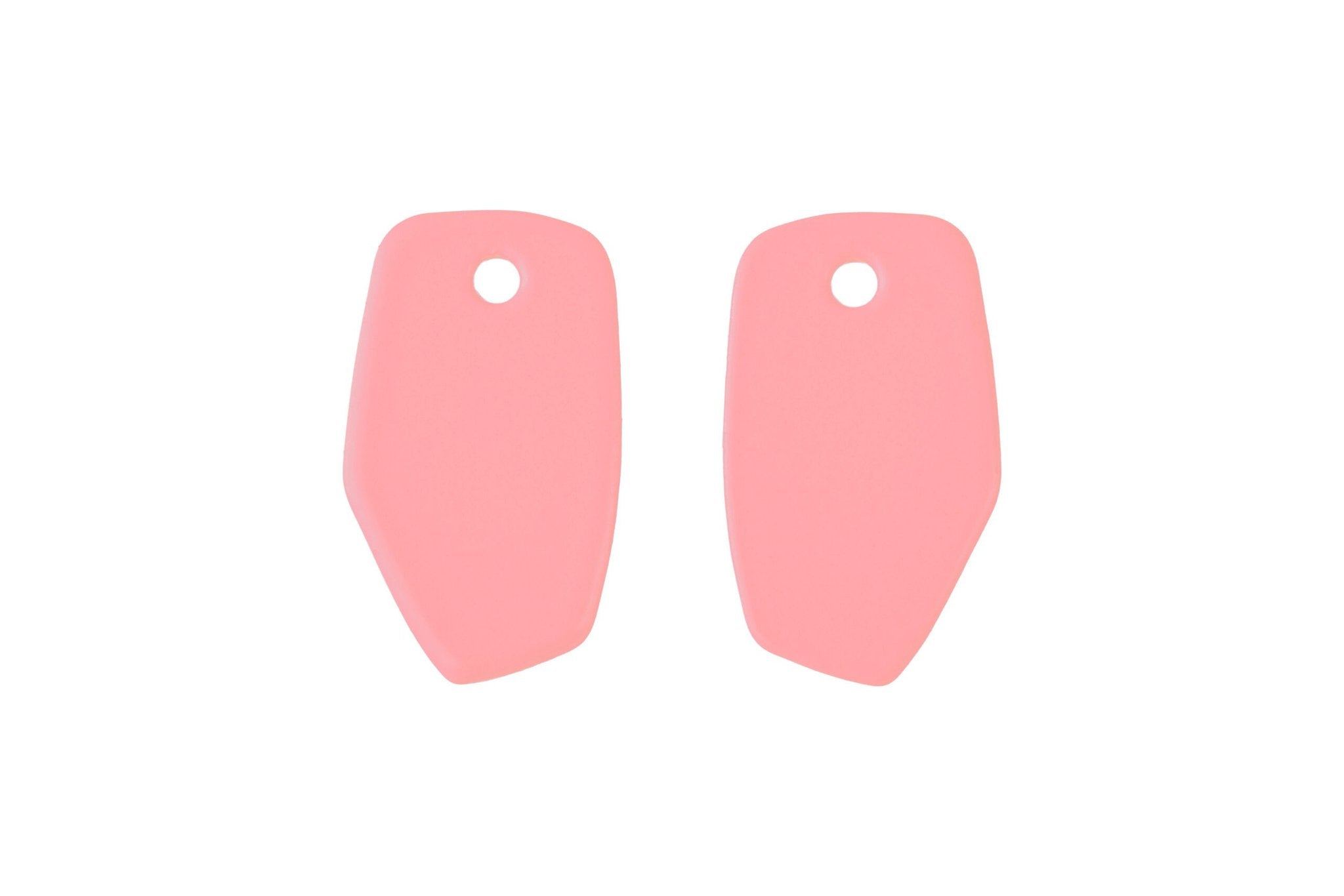 15. Light pink Lisa Kroeber Jewellery Earrings Mix&Match PLATES shown in studio