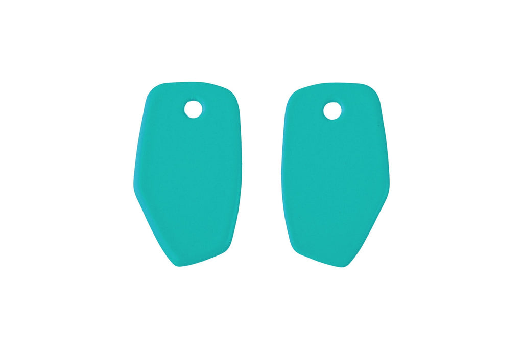 6. Turquoise Lisa Kroeber Jewellery Earrings Mix&Match PLATES shown in studio