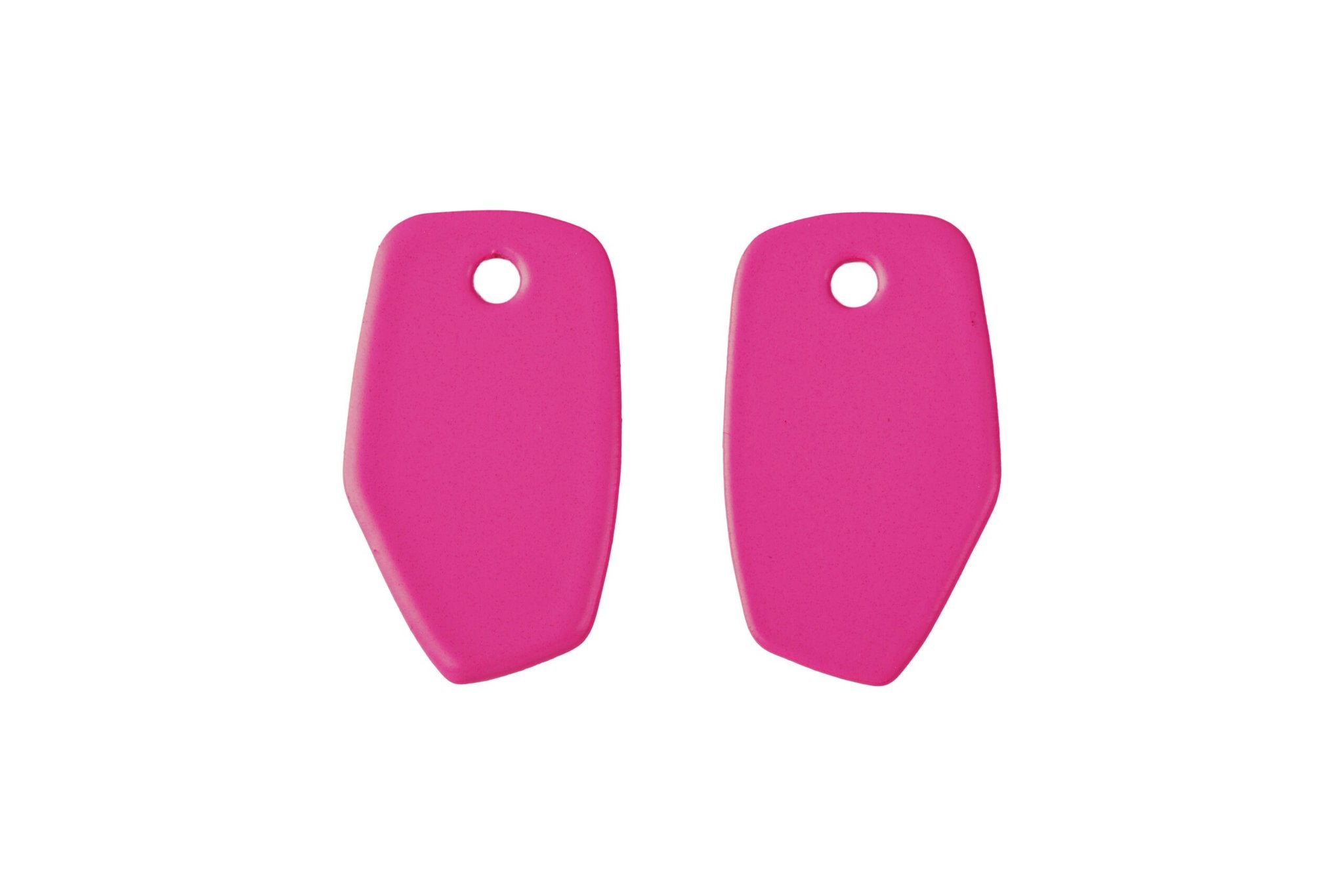 3. Pink Lisa Kroeber Jewellery Earrings Mix&Match PLATES shown in studio