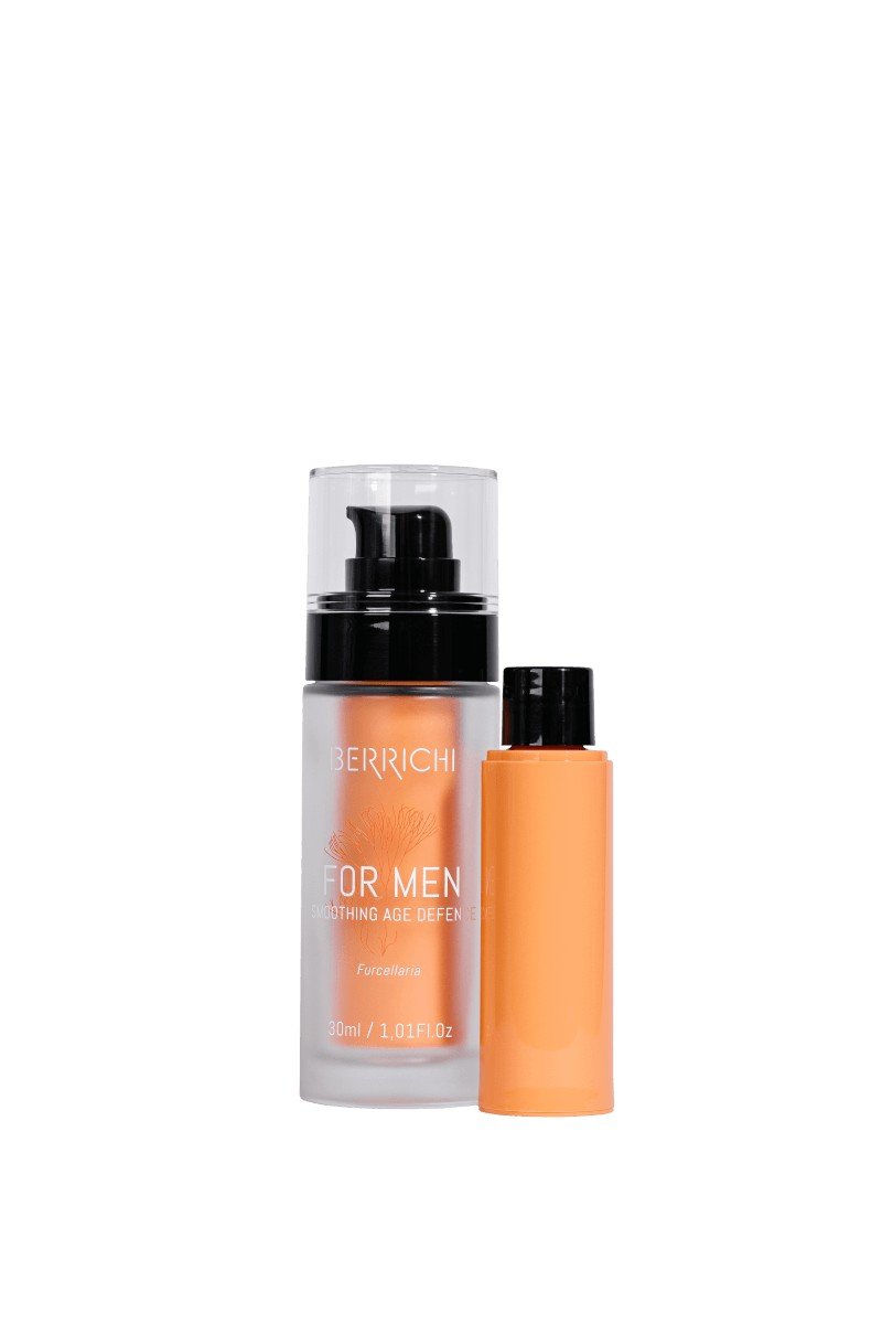 4. Berrichi Face Cream FOR MEN with replaceable refill bottle, 30ml, studio shot