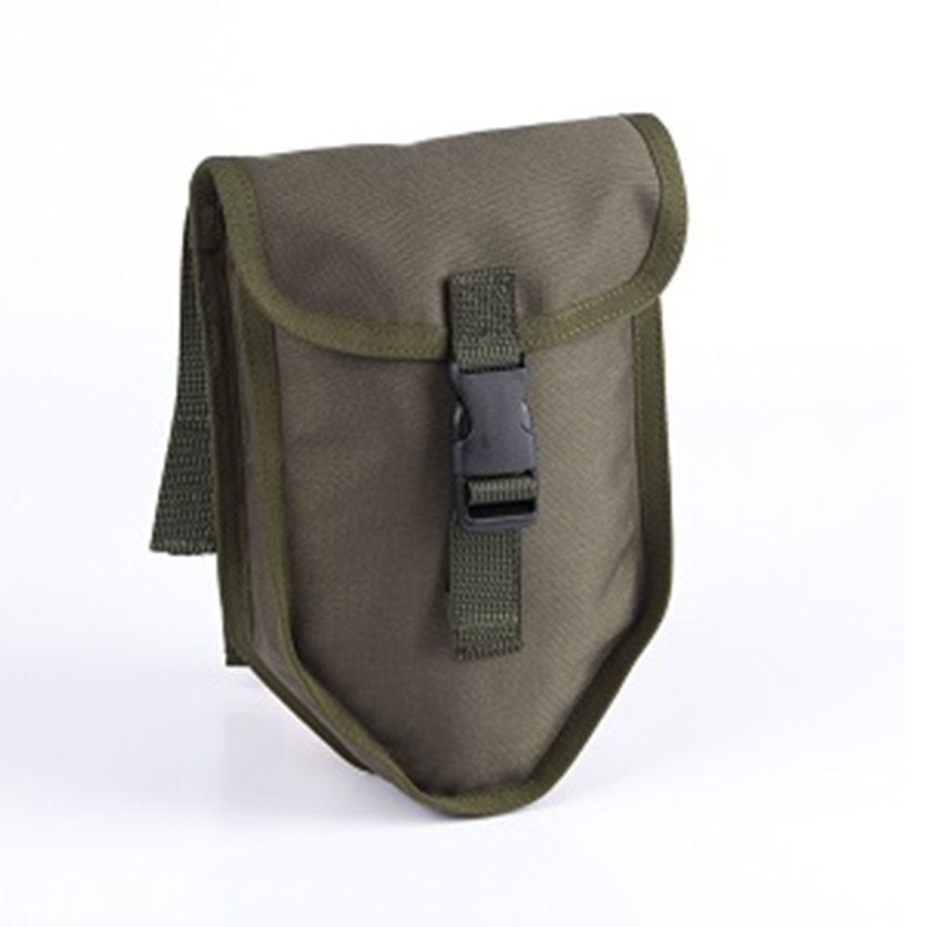 1. Galvi Linda military green shovel pouch 112-001-03 made from durable Cordura, shown in studio setting