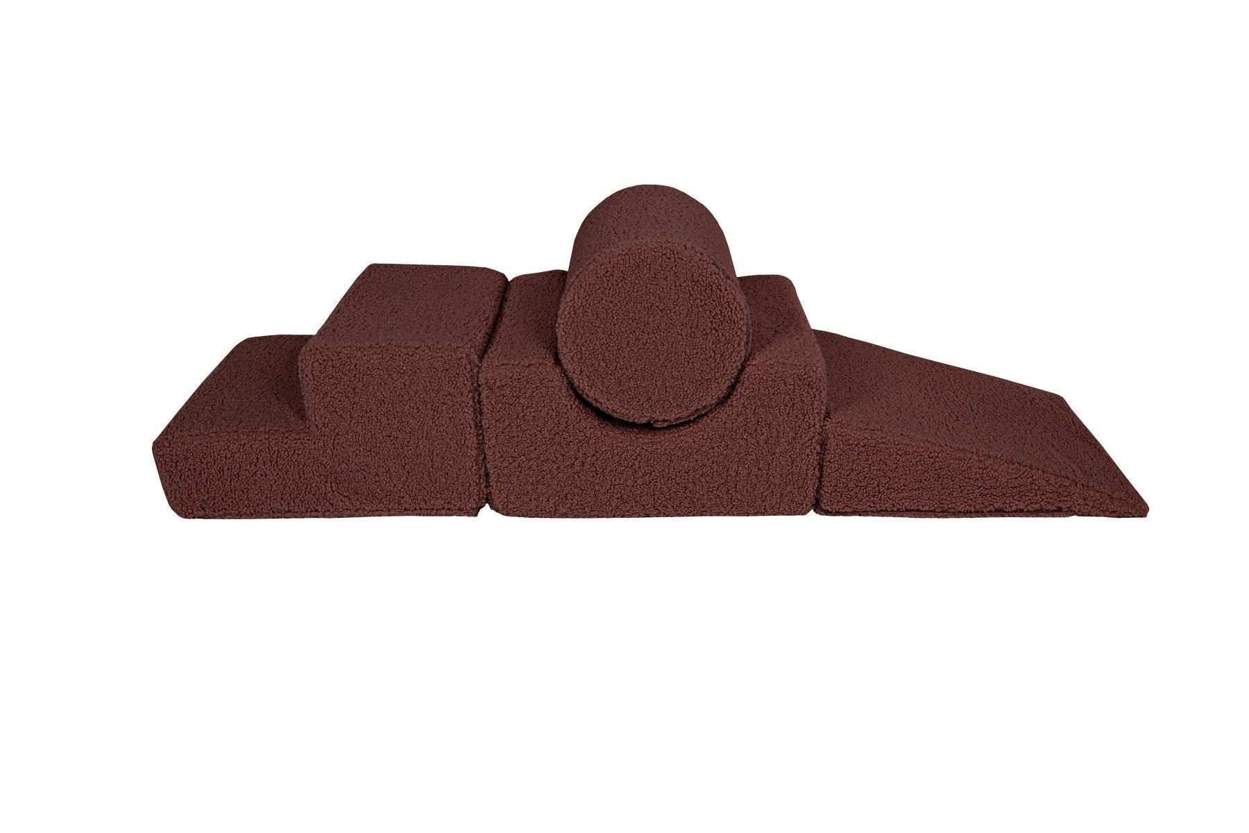 1. Brown MeowBaby Bearly Shape Set with four elements arranged in a line on a white background