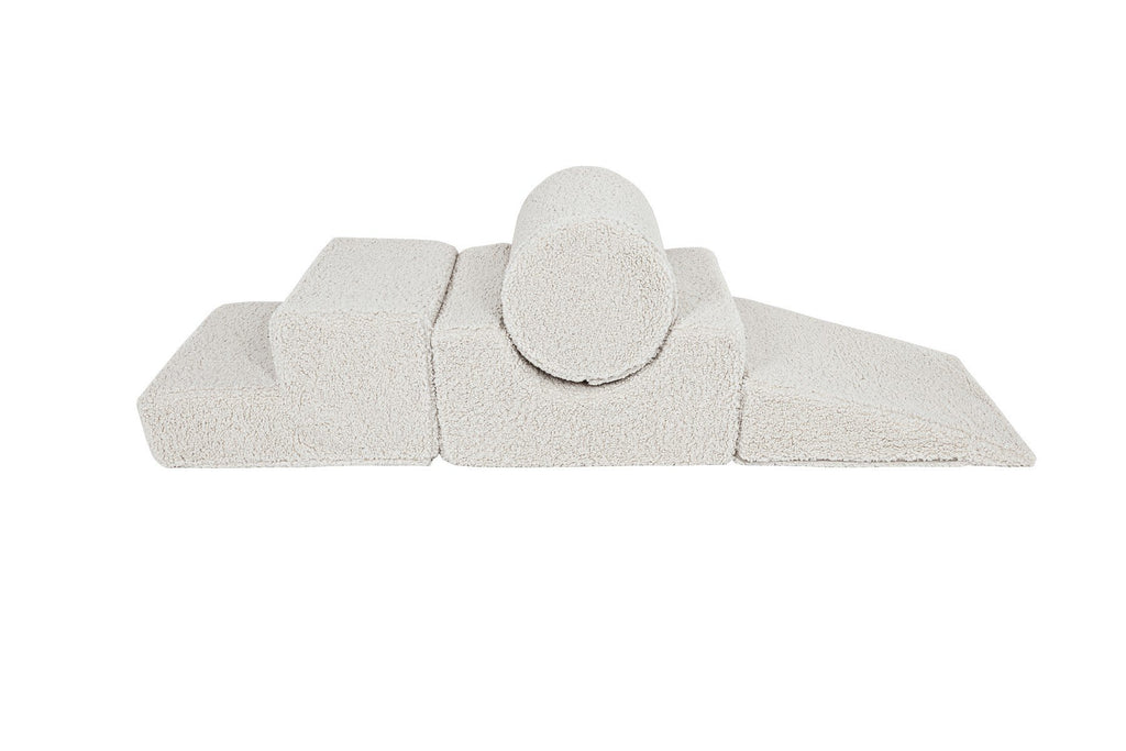 1. Ecru MeowBaby Bearly Shape Set with four elements arranged in a line on a white background