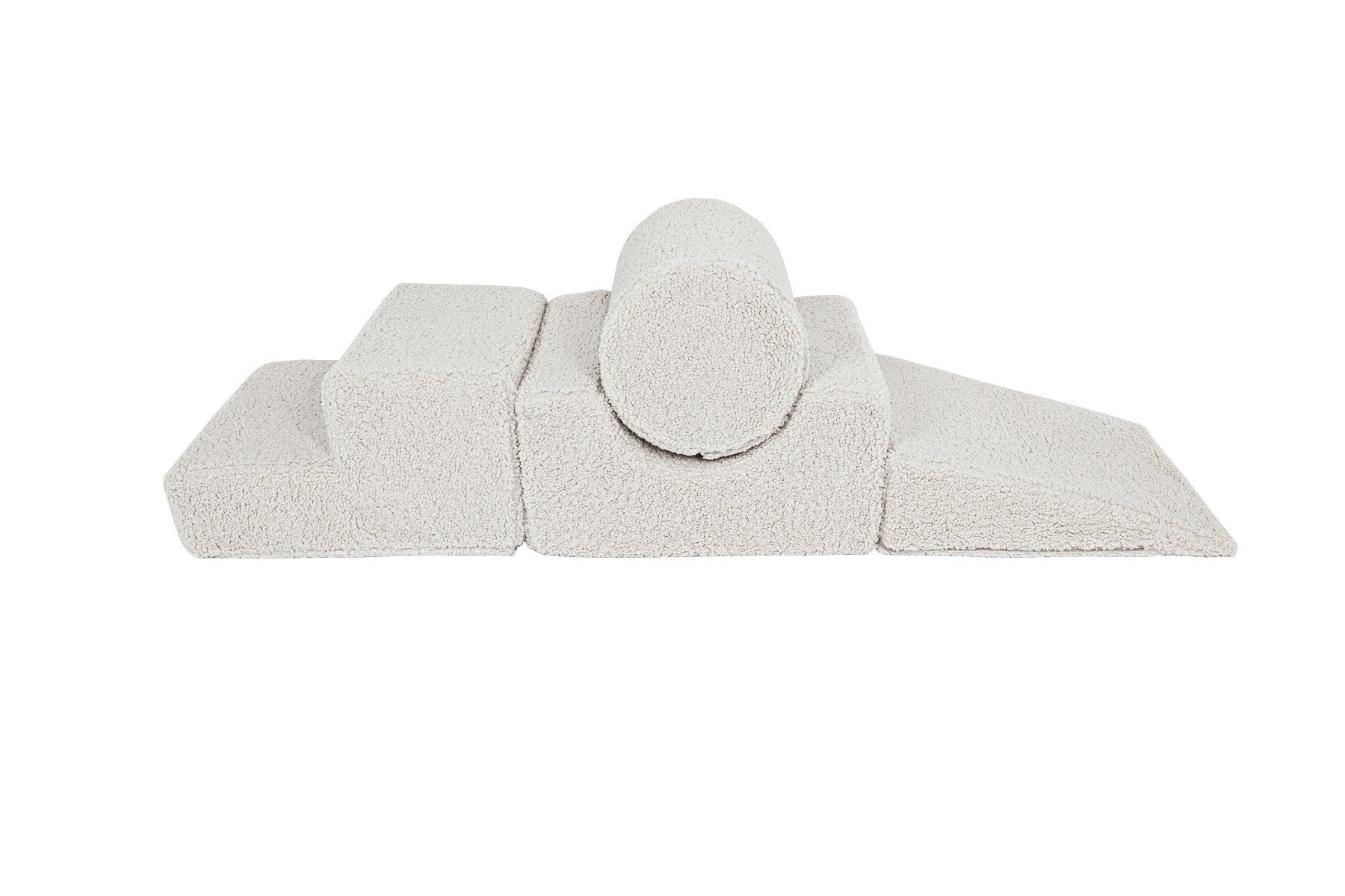 1. Ecru MeowBaby Bearly Shape Set with four elements arranged in a line on a white background