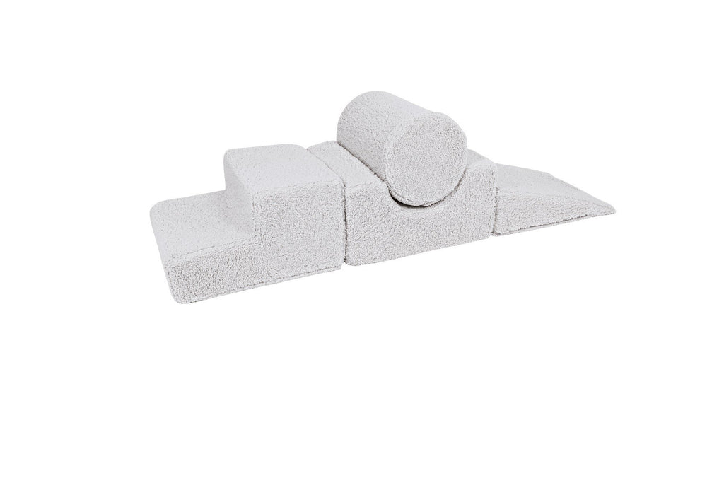 4. White MeowBaby Bearly Shape Set with four elements in a compact arrangement on a white background