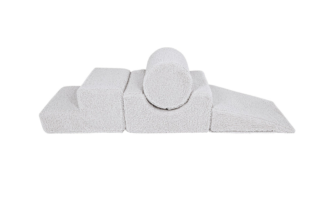 1. White MeowBaby Bearly Shape Set with four elements arranged in a line on a white background