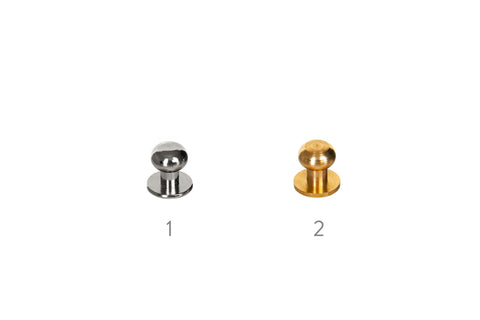 4. Metal details for Stella Soomlais handbags showing brass and nickel options