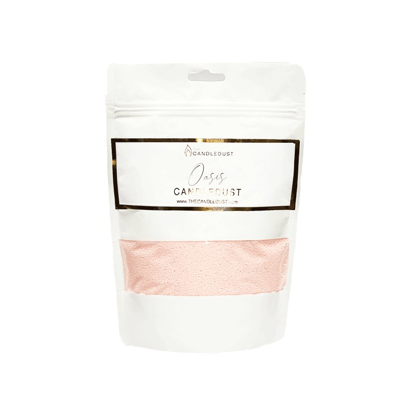 1. Candledust Oasis powdered candle refill kit in eco-friendly packaging, 330g