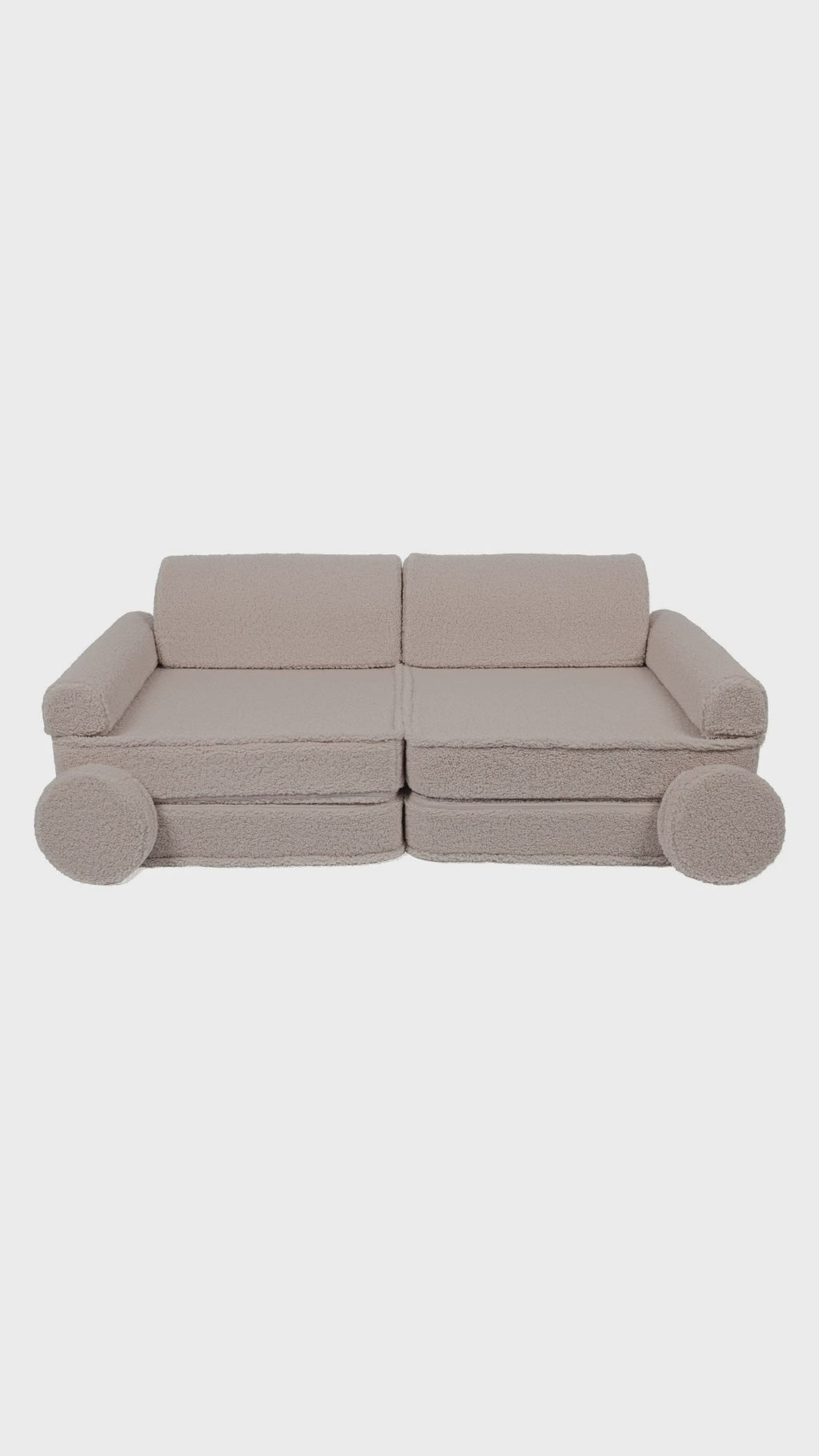🛋️ Ready for some sofa magic? Watch your little one's imagination soar with our MeowBaby Large Modular Sofa. Unleash the fun with endless creative configurations! Whether it's a cozy nook or a magical tent, this light grey beauty transforms any space. Crafted with European quality, its soft-touch fabric makes it perfect for play or naptime. Think soft comfort meets smart style—who knew a PlaySofa could do it all? Be first to transform playtime into an adventure. Tap the link in bio to shop this