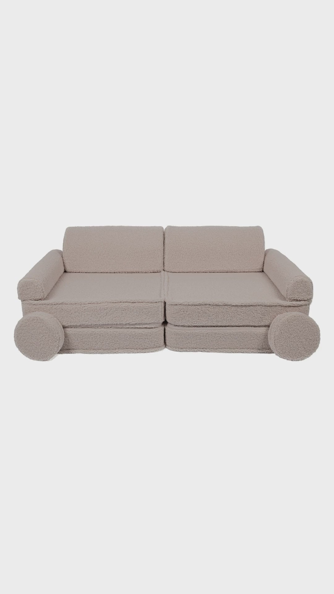 🛋️ Ready for some sofa magic? Watch your little one's imagination soar with our MeowBaby Large Modular Sofa. Unleash the fun with endless creative configurations! Whether it's a cozy nook or a magical tent, this light grey beauty transforms any space. Crafted with European quality, its soft-touch fabric makes it perfect for play or naptime. Think soft comfort meets smart style—who knew a PlaySofa could do it all? Be first to transform playtime into an adventure. Tap the link in bio to shop this