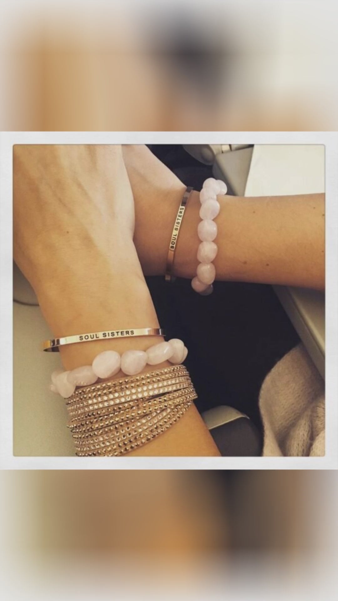 ✨ Soul sisters forever?

Adjustable 3 mm cuff in silver, rose gold, or gold. Deep engraving on polished steel. Handmade in Europe, gift-ready.

SOCIAL10 = 10% off
https://nooredx.ee/products/bracelet-soul-sisters

#NooredX #Olla #Jewelry #FriendshipBracelet #Europe