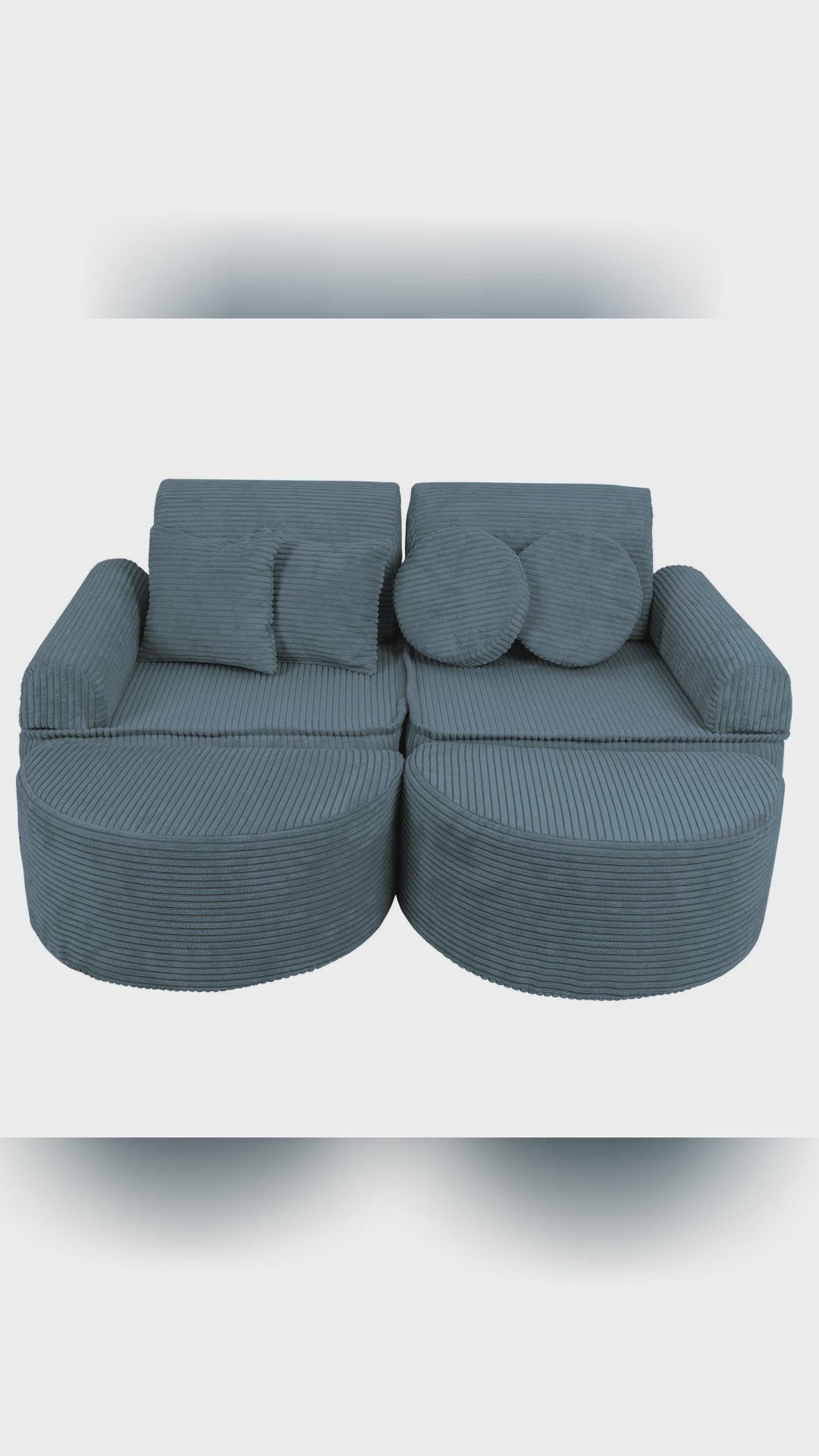 ✨ Is your child's room building big dreams? Dive into style and comfort with the MeowBaby modular sofa. Aesthetic turquoise and kid-friendly vibes promise endless playtime possibilities. Effortless to rearrange, this sofa is as dynamic as your little one's imagination. Watch them create, imagine, and relax—all in one spot. Ready to transform their space? Check the link in bio and see what makes this a bestseller in home bliss. 🛋️ Modern decor meets playful charm. KidsFurniture