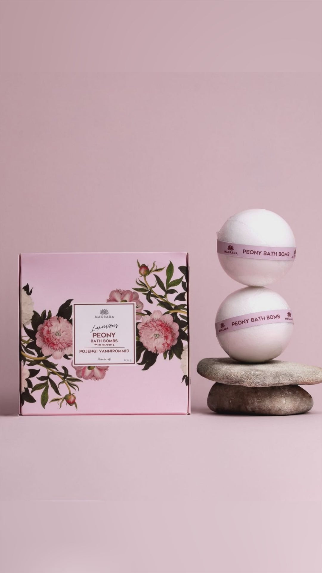 🌸 Ever wondered what a royal bath feels like? Dive into the opulence of Marie Antoinette with our Peony Bath Bombs. Crafted with love, these European gems transform your bath into a luxurious escape. Feel the enchantment of peony aroma and the soothing touch of vitamin E on your skin. Whether you're unwinding from a long day or indulging in a selfcare ritual, elevate your bath experience. Ready for a taste of royalty? Let your senses wander. Check it out via link in bio. Magrada CrueltyFree Eco