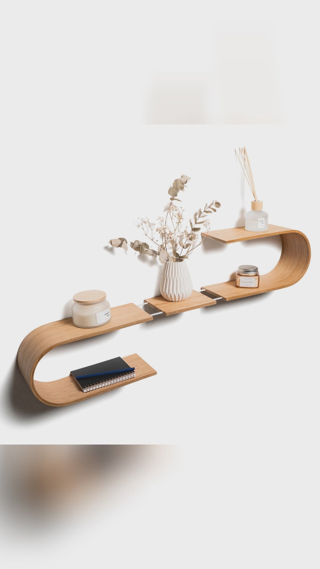 🌟 What's the secret to a striking décor? Crafted from the finest Baltic birch plywood, the Luno shelf adds a wave of elegance to any room. Whether you pick ash or walnut, each finish brings a touch of European elegance. Perfect for displaying vibrant IndoorPlants or cherished keepsakes. This handmade beauty isn't just about looks; it's strong and versatile, ready to transform your space. Make your style statement today—swipe up to explore more! link in bio. HomeDecor