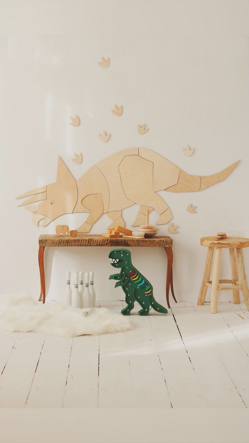 🦕 Dino decor delight! Transform your kid's room with a Triceratops! Easy, no-mess & eco-friendly from CutItNow. Puzzle-style fun for HomeDecor. 🛒👇 https://nooredx.ee/products/dinosaur-triceratops-wooden-wall-decoration WoodenArt KidsRoom EcoFriendly GiftIdeas