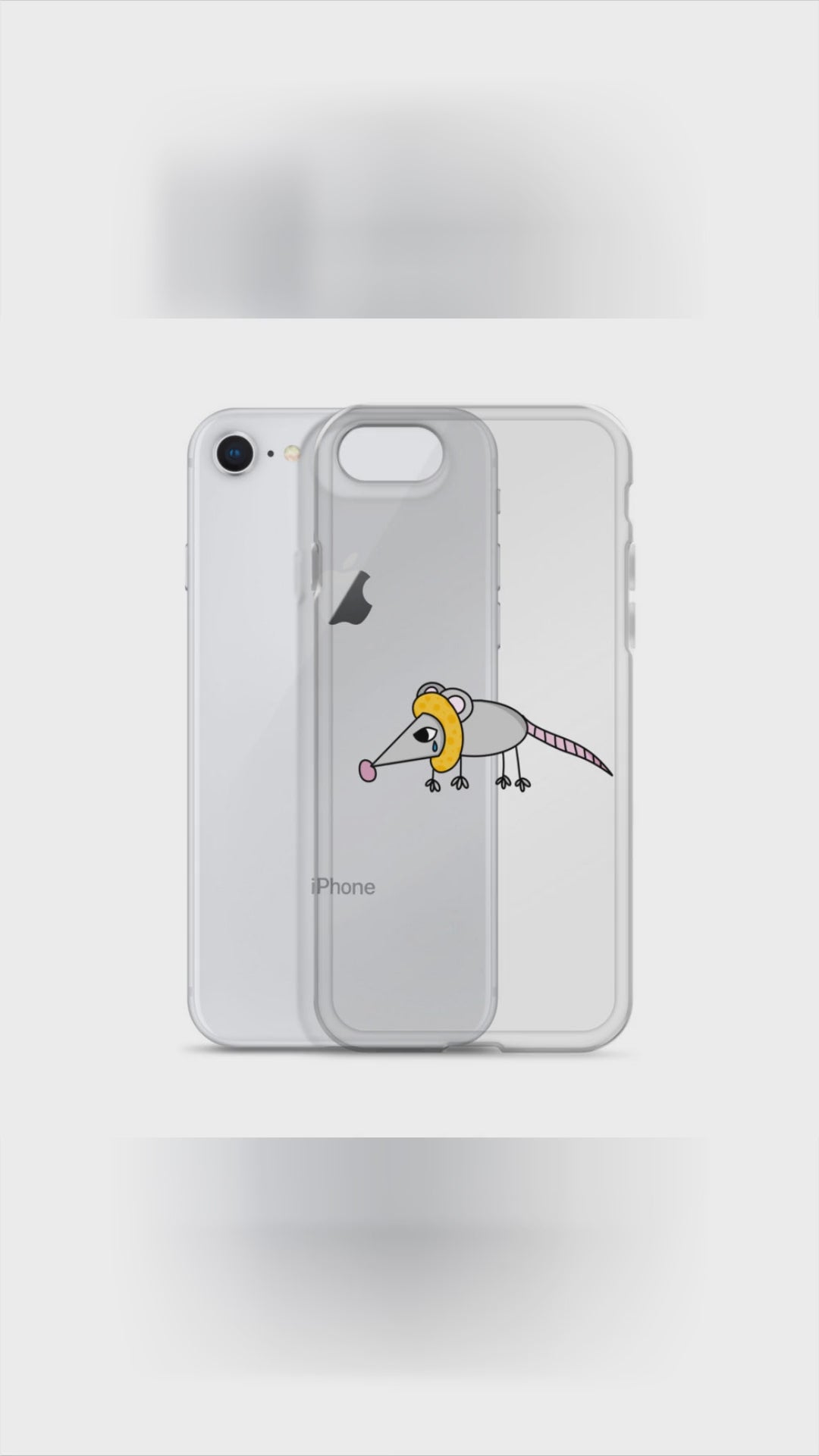 🐭 Clean look, cheeky energy? Meet the Rat Clear Case that keeps your iPhone protected without hiding it. Solid polycarbonate back, flexible sides, raised bezel, precision cutouts, wireless charging friendly. Light, grippy, see-through. Fits multiple iPhone models with a snug click and wipe-clean finish. Built for everyday bumps and mirror selfies. Pick your model and snap it on. link in bio. NooredX iPhoneCase ClearCase EverydayCarry