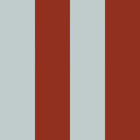 2. Close-up of Dekornik blue and dark red striped wallpaper pattern on matte paper