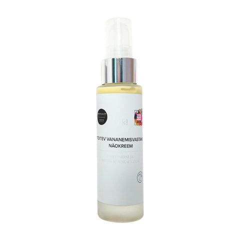 2. Tilk! Nourishing Anti-Ageing Face Cream with Vitamin C and Black Garlic, 50ml, studio shot